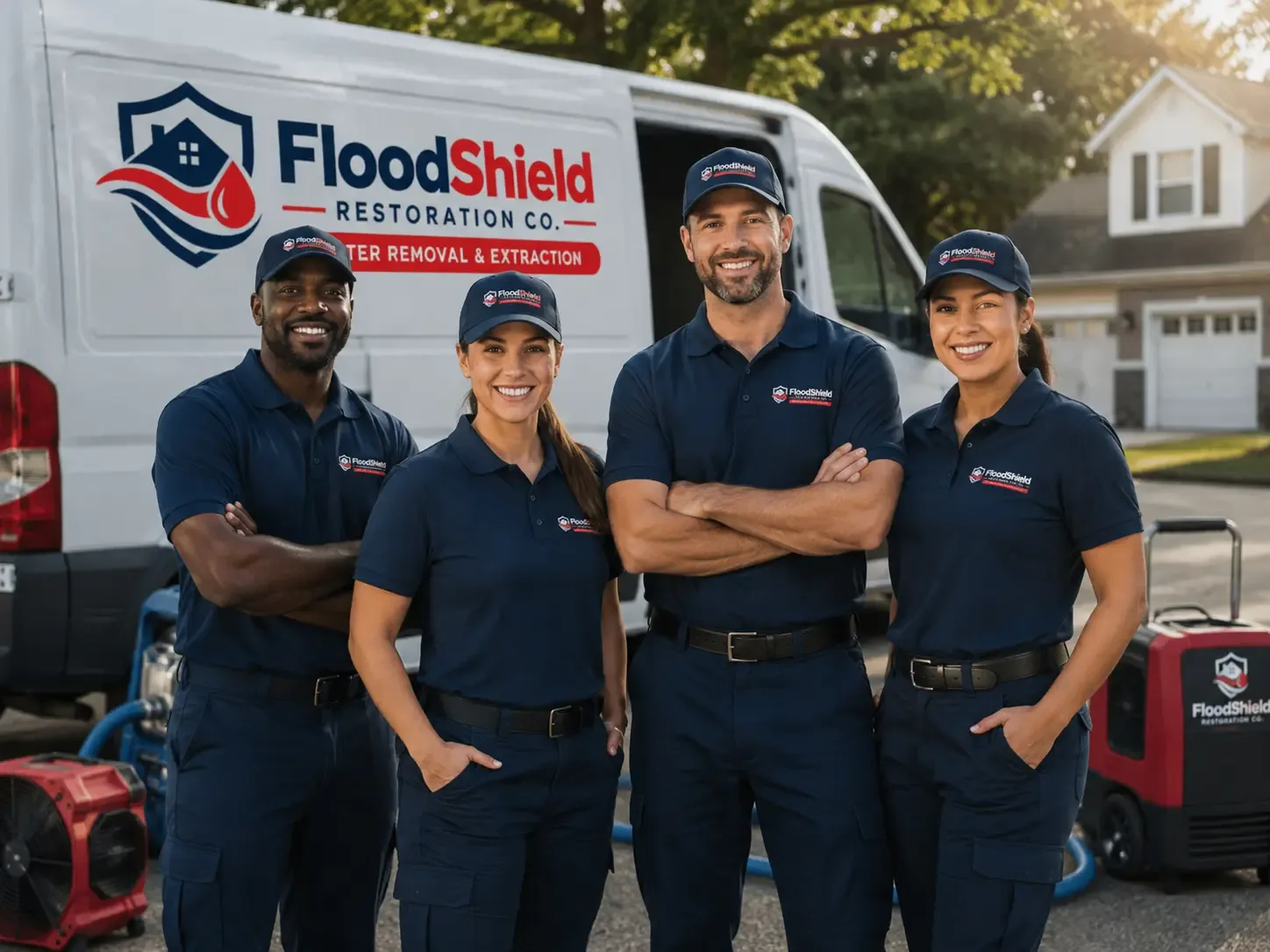Flood Damage Restoration company in Ranger, WV
